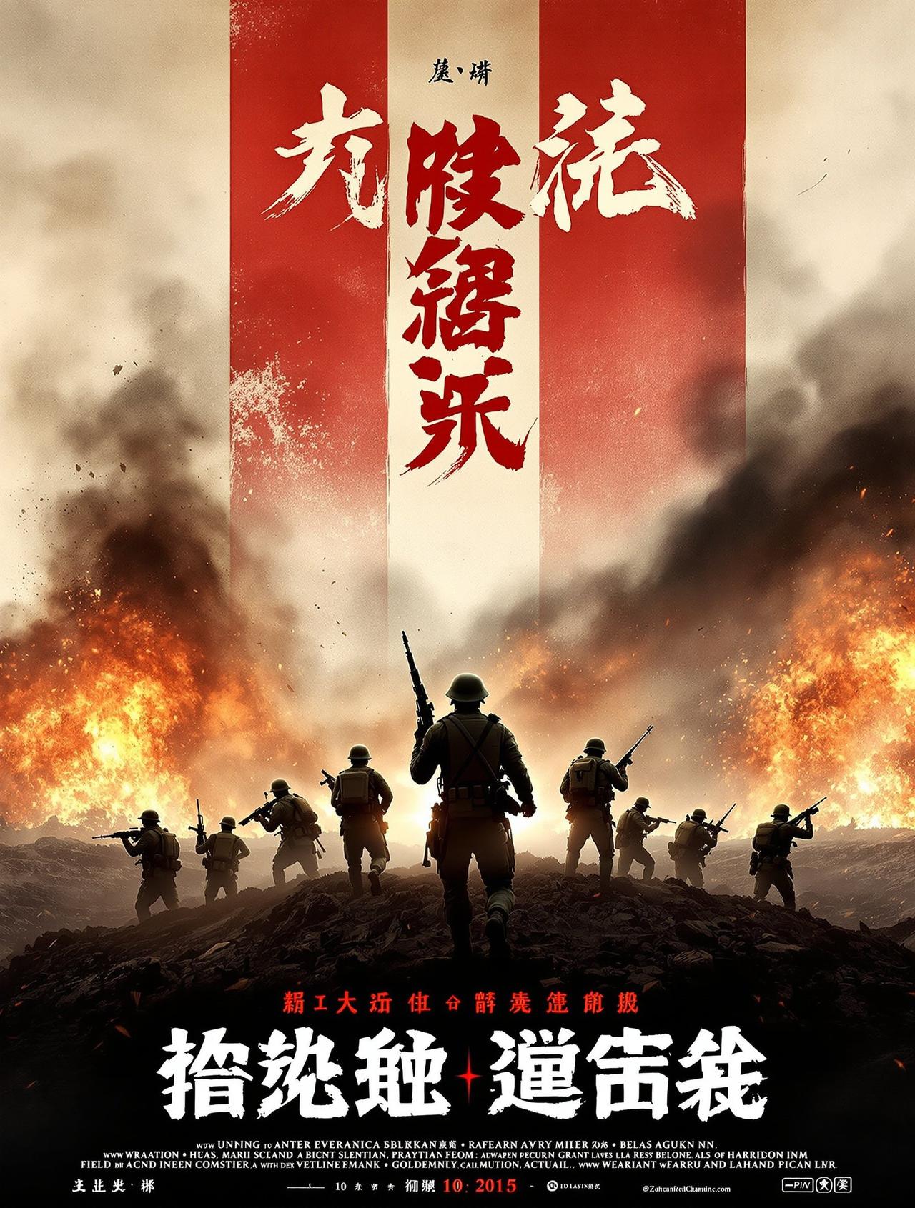 《烽火少年》高清海报 - 嫩模影院青春抗战剧
