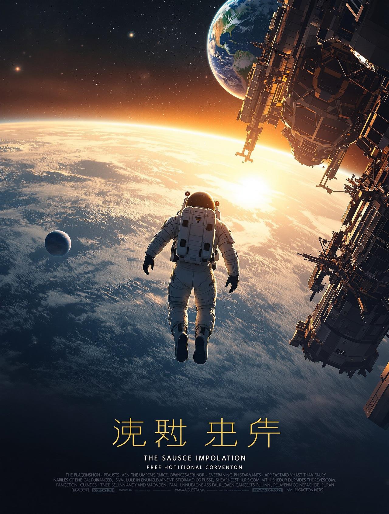 《星际归途》高清海报 - 嫩模影院科幻冒险巨制